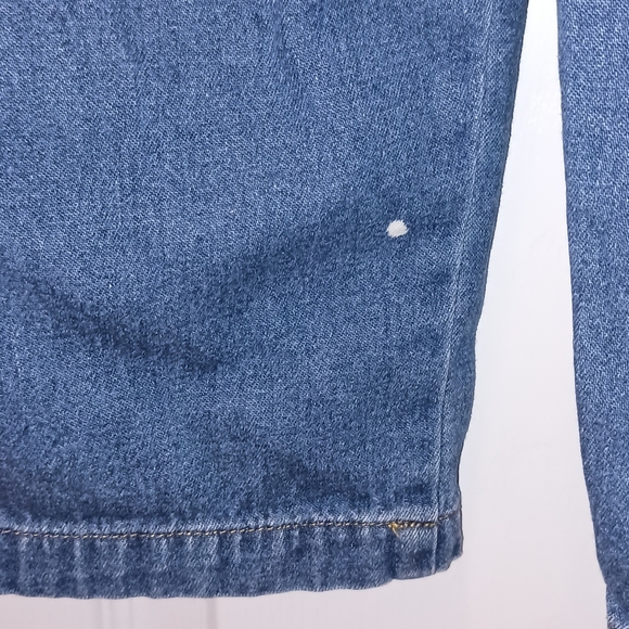 Blue J. vintage 80's denim Cotton Overalls Size Medium - Picture 5 of 9